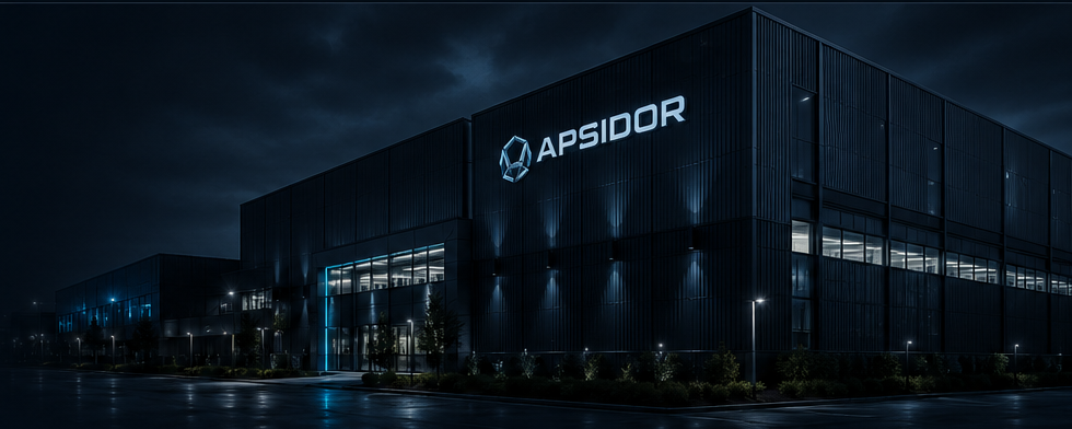 APSIDOR — engineering execution facility at night